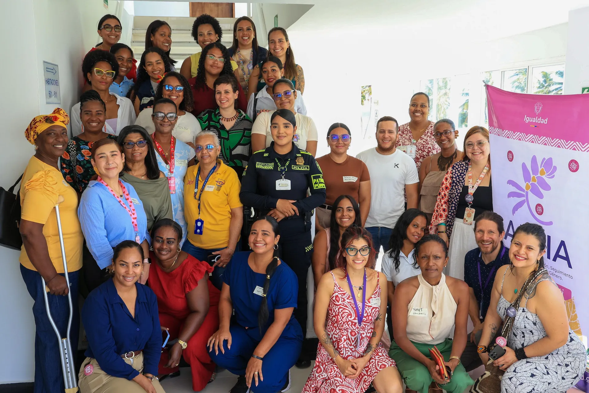 Con el Sistema SALVIA llegamos a San Andrés para fortalecer la atención a violencias de género